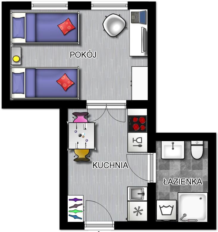 Apartament 100M Od Morza Zoppot Exterior foto